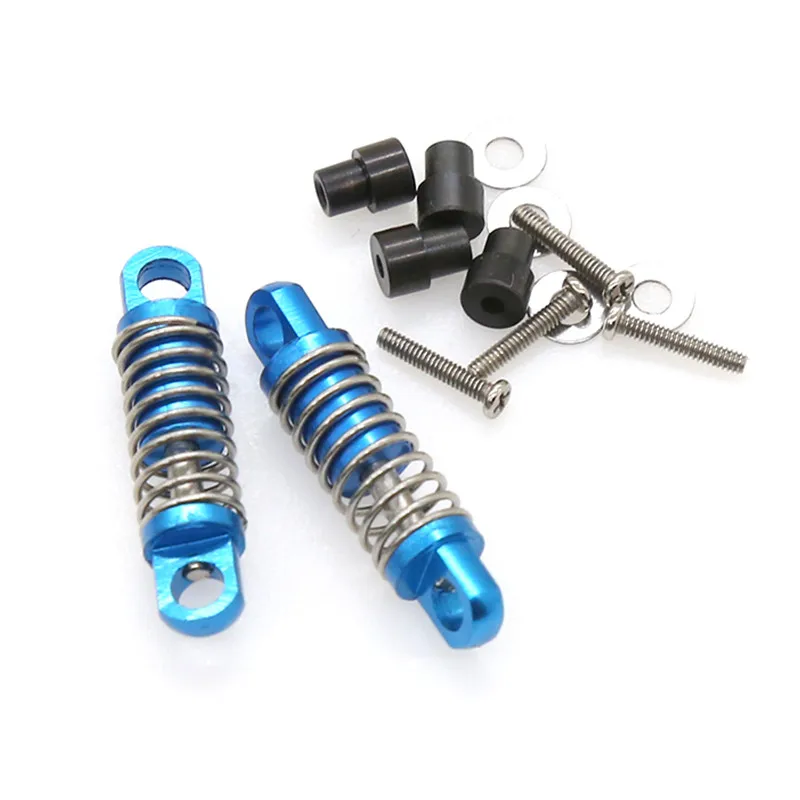 2pcs Metal Shock Absorber Damper Oil Filled Type For Hobby Model 1/28 WLtoys K969 K989 K999 P929 K989-43 RC Car | Игрушки и хобби
