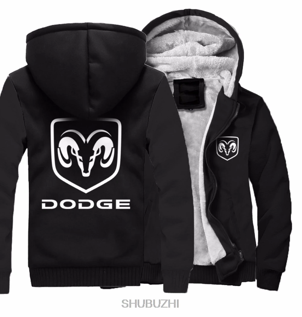 Зимние мужские толстовки флисовые с капюшоном утепленная толстовка Dodge верхняя одежда модная куртка для мужчин пальто на молнии