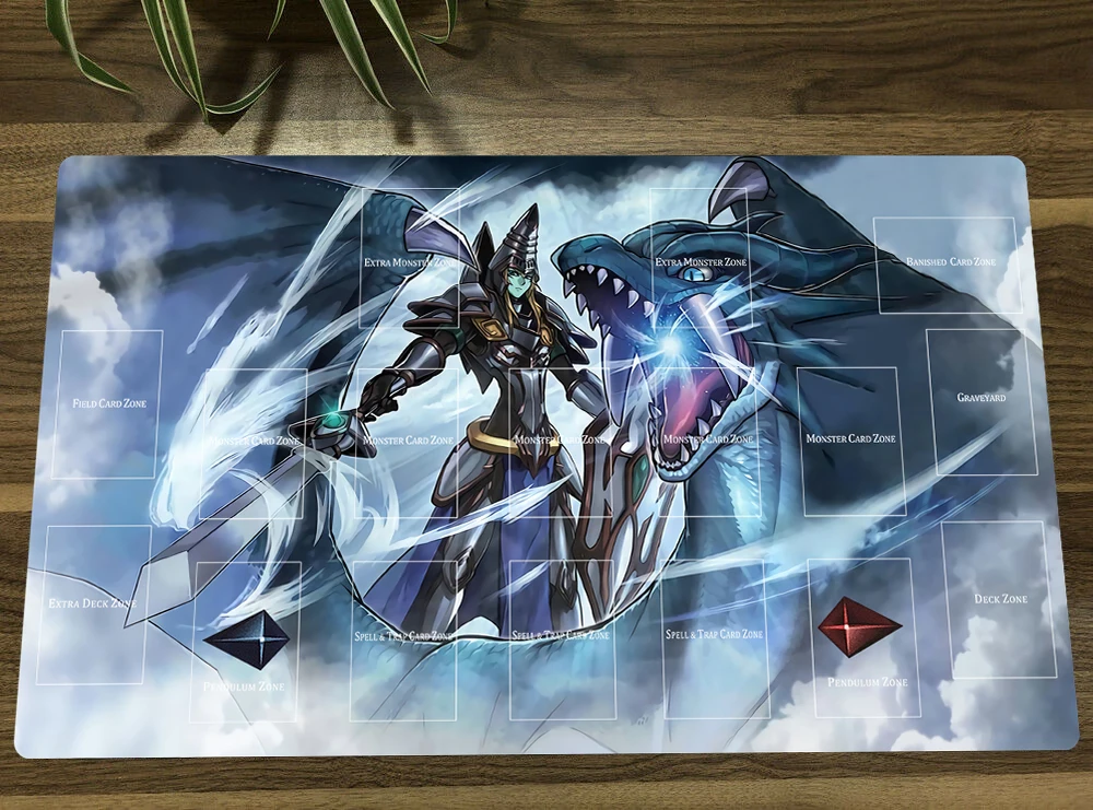 YuGiOhDarkMagiciantheDragonKnightTCGMatAnimeTradingCardGame