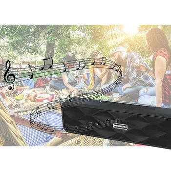 

Booms Bass L13 Speaker Music Player Amplifier Loudspeaker Sound Box Bar for Computer Desktop Pc Notebook Laptop
