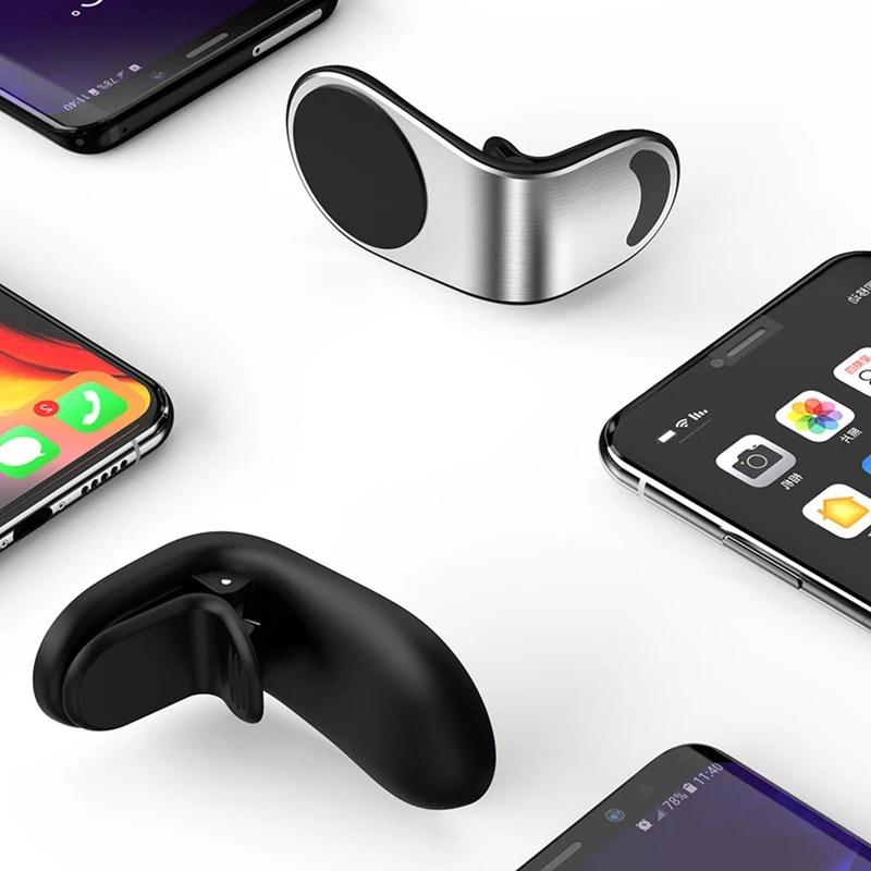 Креативный Универсальный магнитный автомобильный держатель для мобильного телефона на воздушной розетке подставка для авто смартфона магнитный держатель кронштейн стента