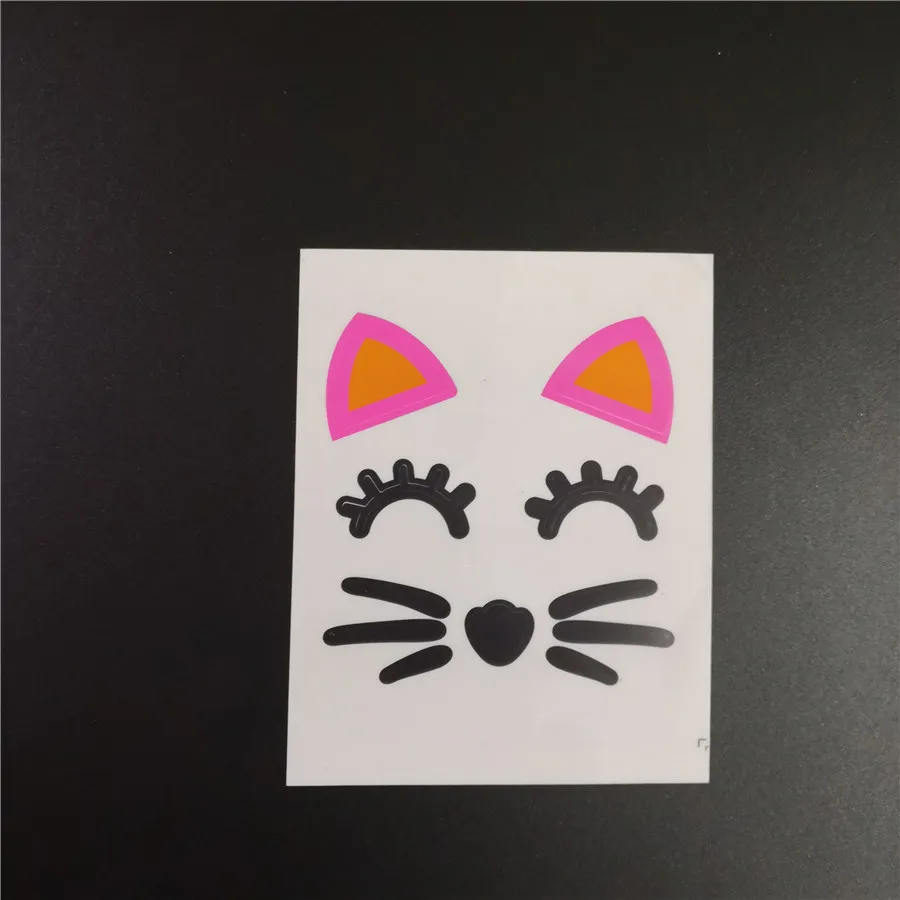 cat sticker 20/36-дюймовый 3 м светодиодный светящийся светодиодный шар прозрачные круглые декоративные пузырьки для дня рождения, вечеринки, свадьбы, декоративные шары Рождественский подарок - Цвет: cat sticker