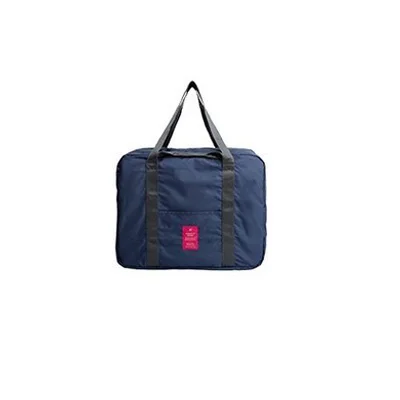 Дорожные товары Большая вместительная сумка для хранения функциональные аксессуары для путешествий сортировочная сумка для одежды багажная прочная Портативная сумка для хранения - Цвет: Navy blue