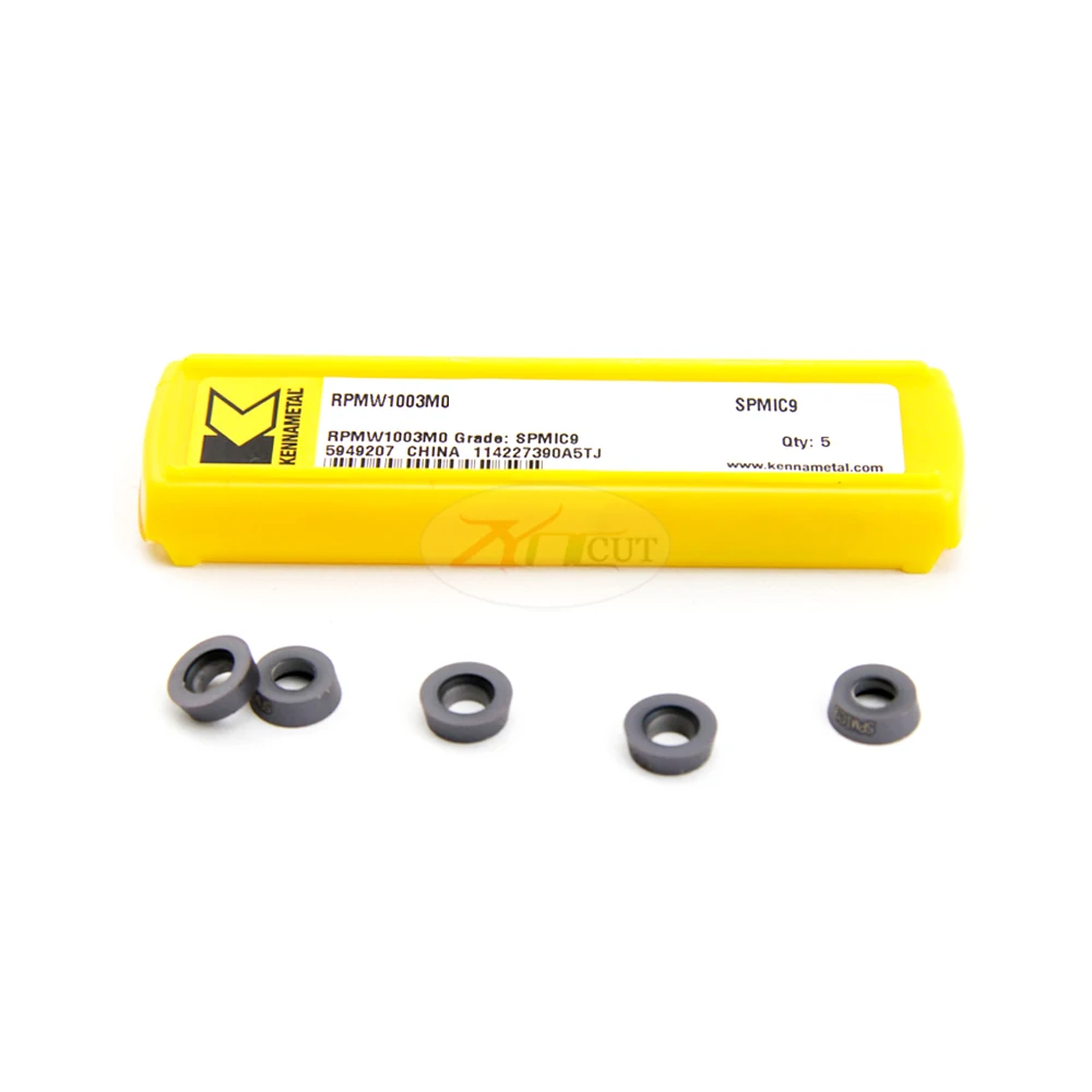 10 шт. kennametal RPMW1003MO-FS KC725M SPMIC9 KC522M KCPK30 фрезерные вставки из нержавеющей стали с высокой твердостью