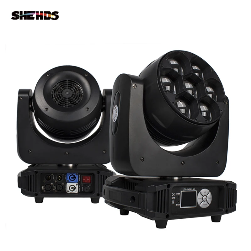 Светодиодный луч мыть большие глаза пчел 7x40 Вт RGBW Zoom Moving Head светильник DMX512 Dj