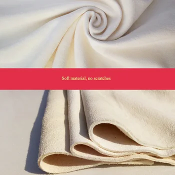 

60x90cm Car Cleaning Natural Chamois Leather Cloth Washing Suede Absorbent Drying Towel Multifunctional And Multipurpose