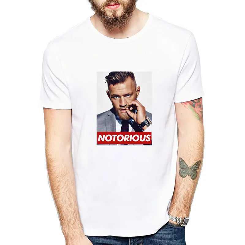 

2019 New Arrival Conor Mcgregor Colonel Harland Sanders T Shirt Men Fashion Funny Cool Print Short Sleeve T Shirt Men Tees