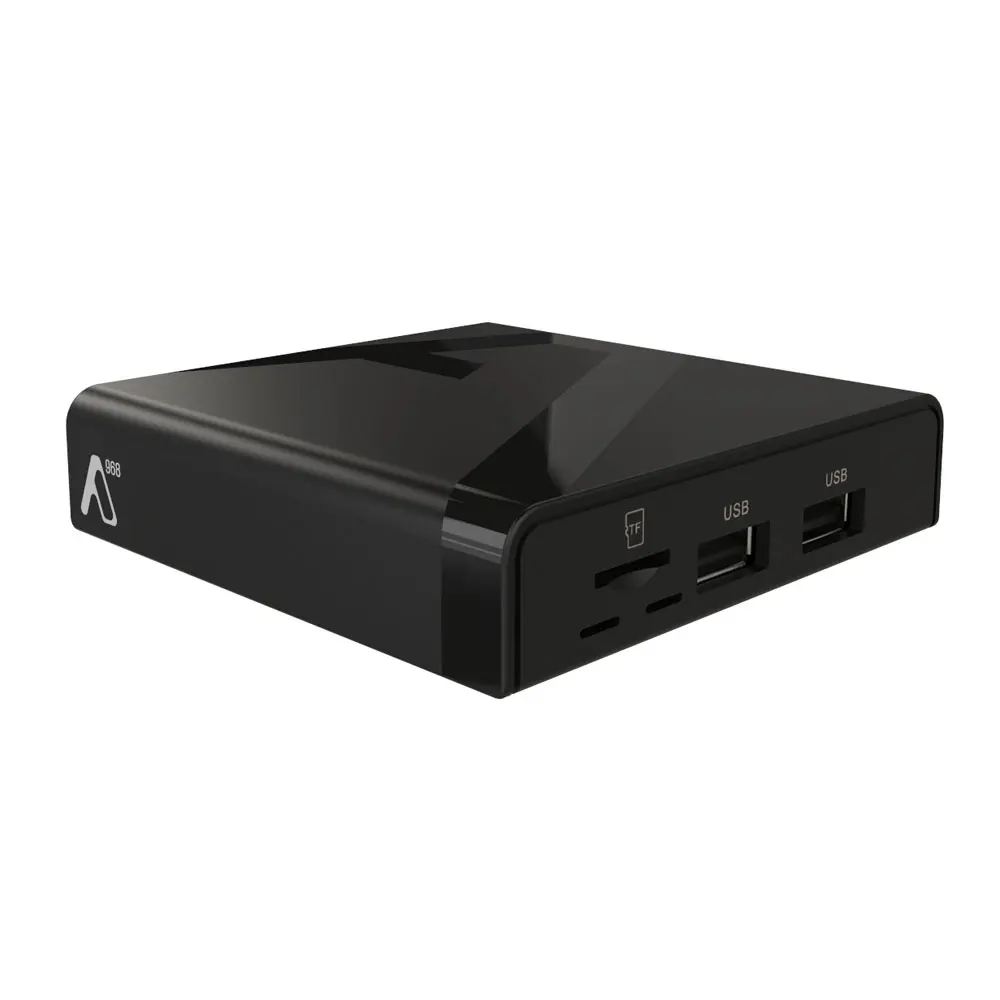 ТВ приставка A968 Android 9,0 Amlogic S905W медиаплеер 2 Гб 16 Гб wifi 4 к H.265 видео HD DTS 100 м смарт-приставка медиаплеер