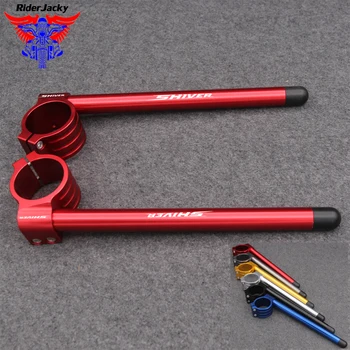 

Motorcycle 7/8" 22MM Clip On Adjustable Handlebar Fork Clamp For Aprilia SL Shiver 750 2007-2009,2012-2016 2013 2014 2015
