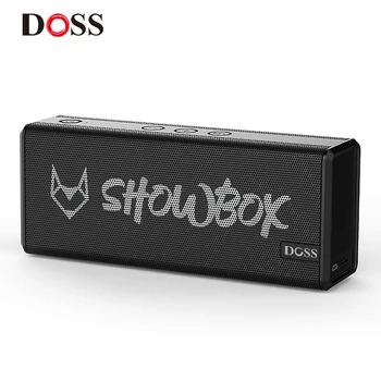 

DOSS SHOWBOX Bluetooth Speaker Sound System Portable Wireless Loudspeaker 360° Stereo Sound with Bass/Built-in Mic Support BT TF