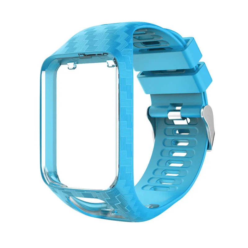 Новые силиконовые сменные наручные часы ремешок для TomTom Runner 2 3 Spark 3 gps спортивные часы ремешок для Tom 2 3 серии - Цвет: 9