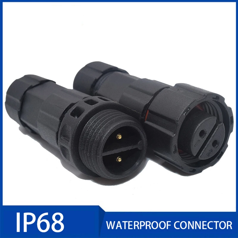 1 шт. AC DC 15A 7 5 мм IP68 водонепроницаемый разъем 2/3/4/5/6/7/8 Pin Мужской Женский