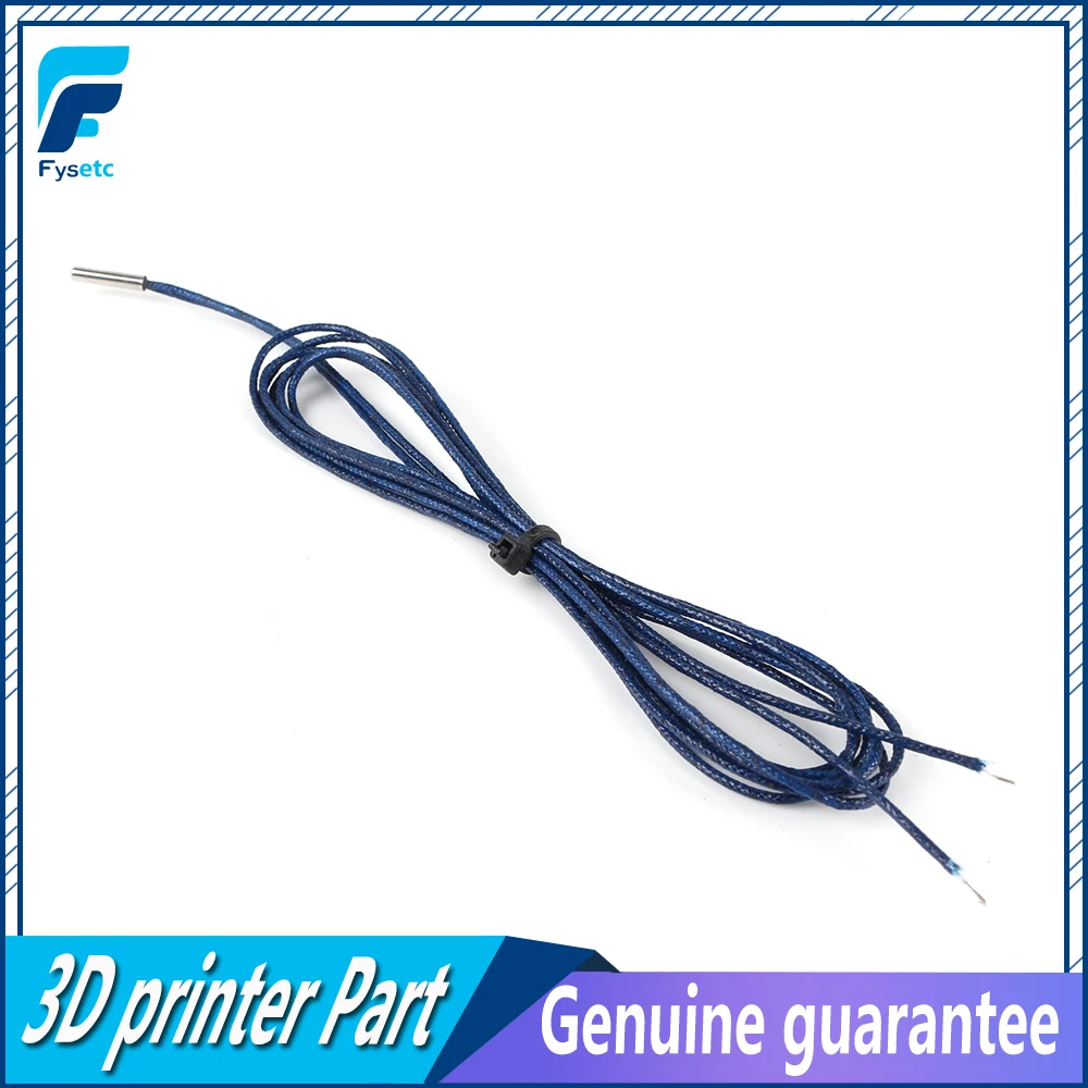 Resistência Térmica Pt1000 Sonda mm x 15 mm até 450 Graus Rtd 1m Platina para Impressora 3d Vulcão Bloco de Aquecimento v6 - Imagem 4