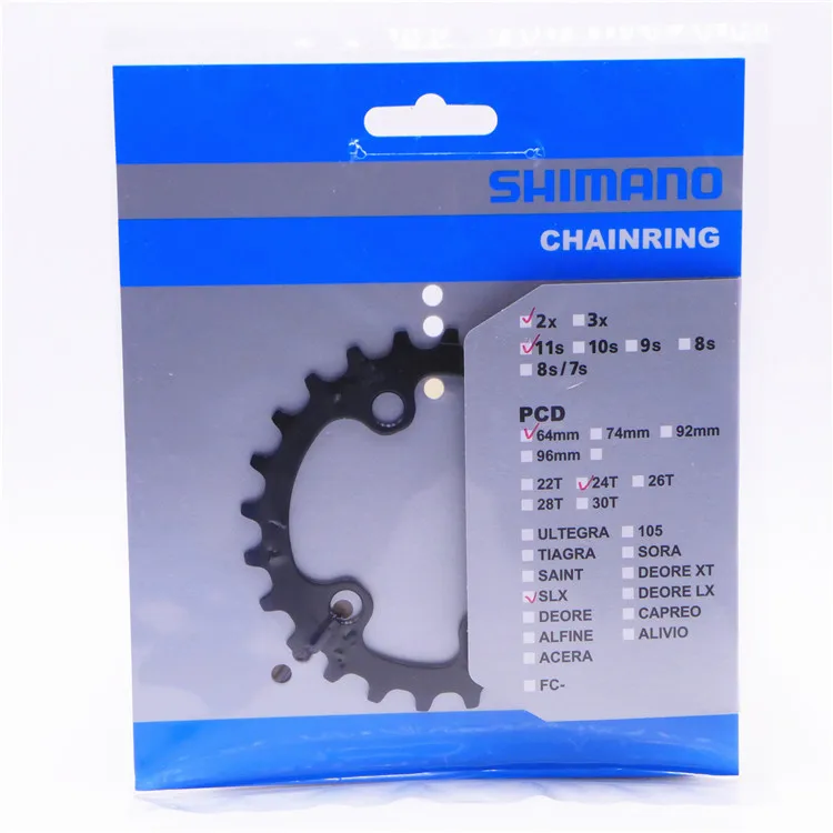 M7000 24T for 24-34 SHIMANO SLX FC-M670/M675/M7000 коленчатая цепь - Цвет: M7000 24T for 24-34