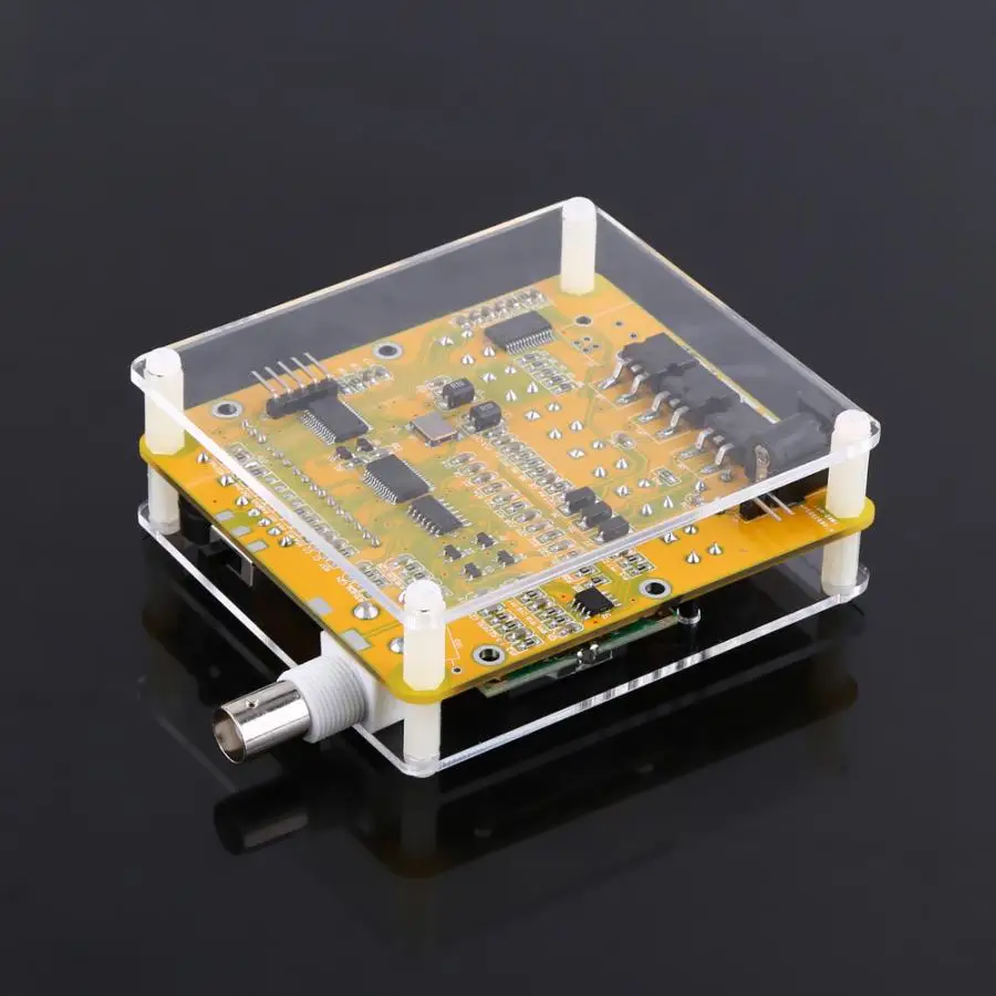 Генератор сигналов 12V Коротковолновая антенна анализатор Измеритель антенный тестер 1 до 60 МГц с ЖК-дисплей дисплея и с прозрачной крышкой