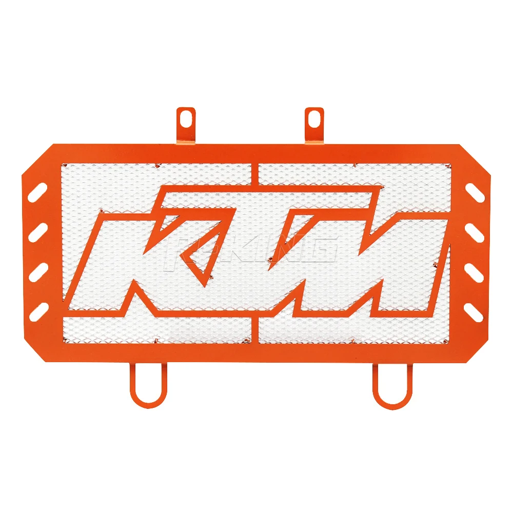 Для KTM DUKE390 DUKE250 DUKE 250 390 мотоциклетная решетка радиатора крышка защита из нержавеющей стали протетор - Цвет: Оранжевый