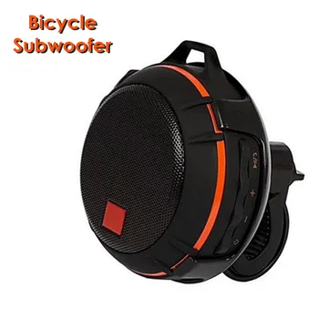 

Bicycle Speaker Subwoofer Super Bass FM Radio Hifi Wireless Waterproof Portable Bluetooth Speaker Support TF Card/Earphones
