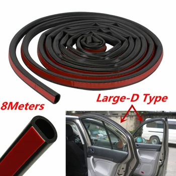 

Window Seal Strip Trim Door Moulding Weatherstrip Replacement Protector Big D Shape Useful