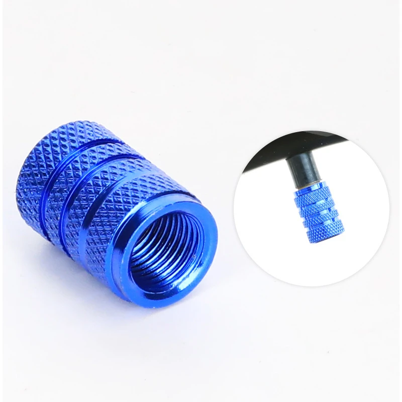 

2Pcs/Lot Bike Tire Stem Valve Caps Dustproof Wheel Stem Air Valve Cap Aluminum Universal Tube Tyre Tire Wheel Stem Air Valve Cap