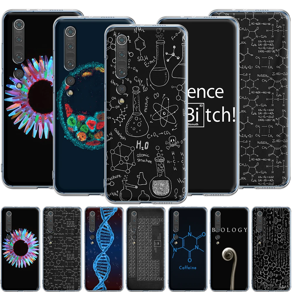Биология химия силиконовый чехол для Xiaomi Redmi Note 9 Max 8T 8 7 6 5A 5 4X Pro Prime |
