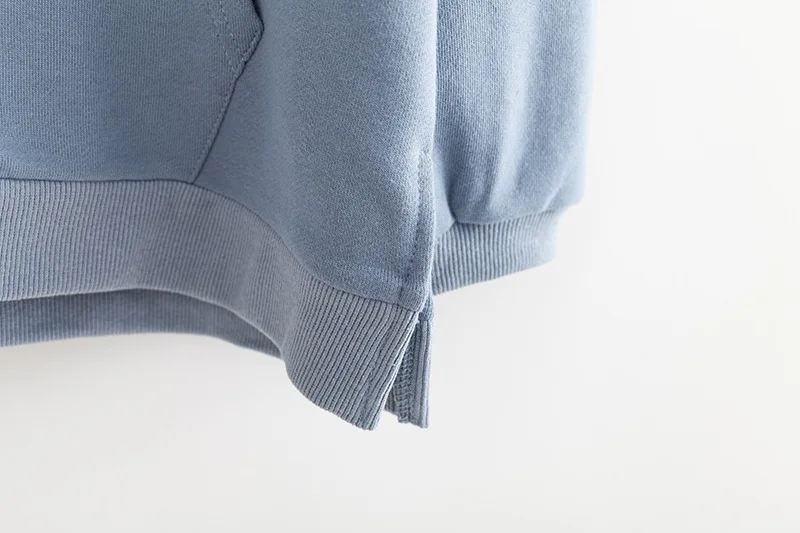 Blvyisla 4XL, хлопковые однотонные толстовки на молнии, женские толстовки с карманами, спортивные топы, свободные, большие размеры
