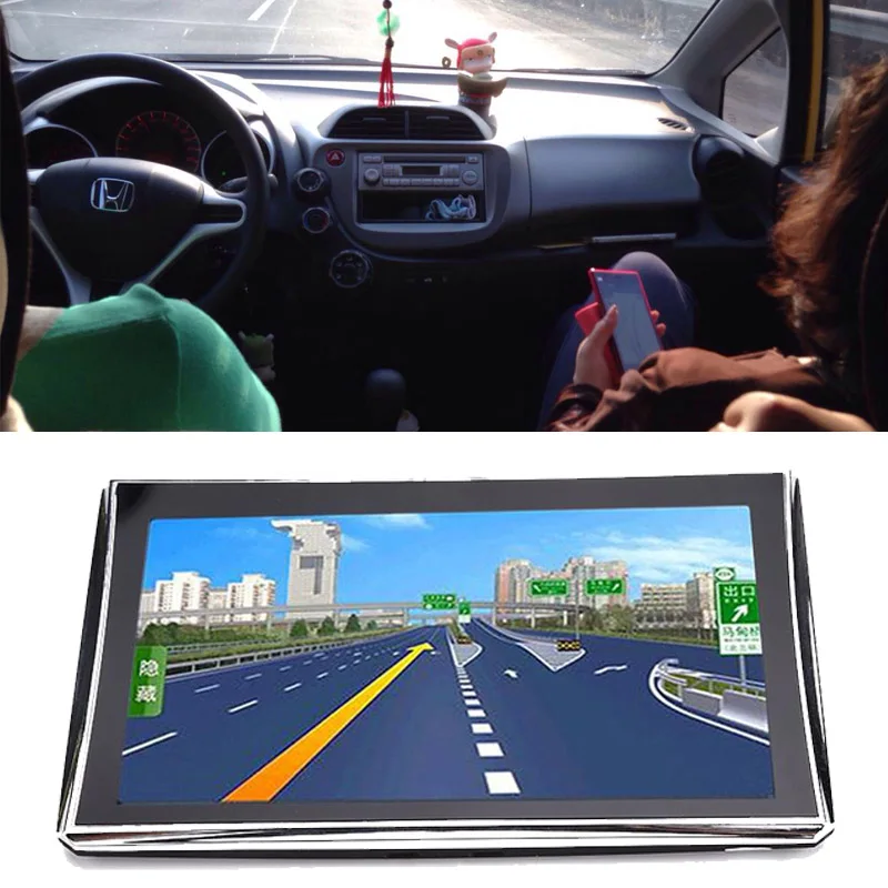 " автомобильный навигатор Навигация автомобиля NAV Многофункциональный gps навигатор для воспроизведения видео