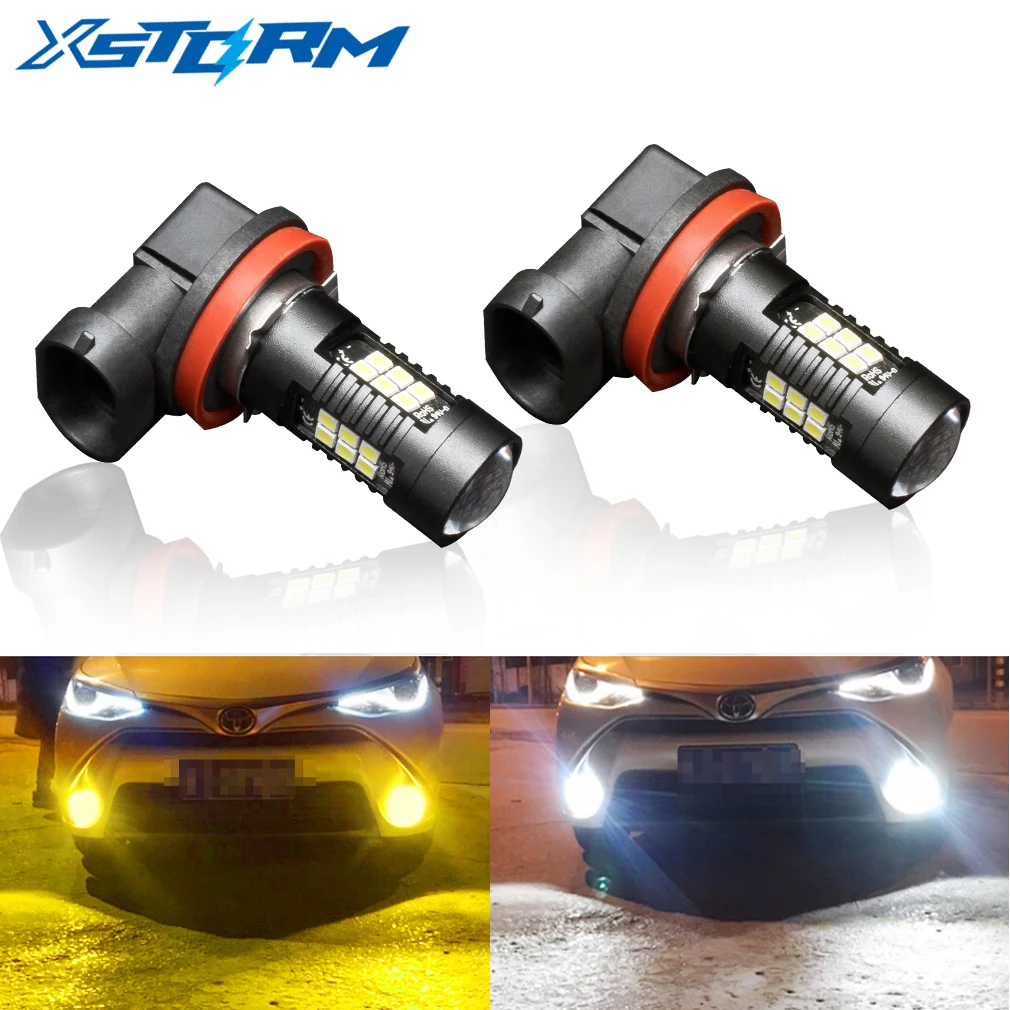 knecht Veel Reiziger 2Pcs H8 H11 Led Lamp HB4 Led-lampen HB3 9006 9005 Smd Verlichting 1200LM  6000K 12V Wit rijden Running Auto Lamp Auto Gloeilampen - AliExpress Auto´s  & Motoren