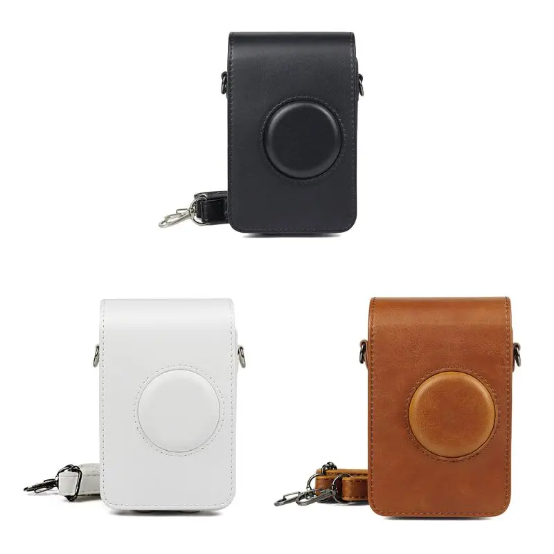 Защитный чехол из искусственной кожи с плечевым ремнем для камеры Fujifilm Mini Liplay qyh
