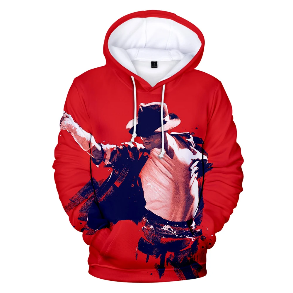 hip hop michael jackson 3d hoodies dos