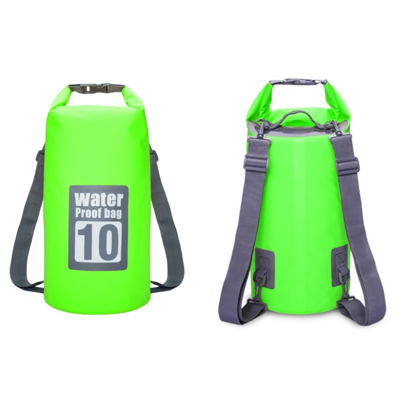 10L Floating Waterproof Dry Bag Pack Sack Swimming Rafting Kayaking Drifting Backpack Outdoor Water-resistance Bag