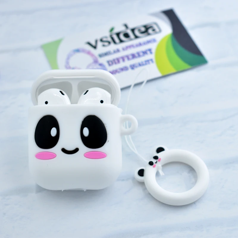 Для Airpods силиконовый защитный чехол TWS i11 i12 гамбургер попкорн Bluetooth наушники зарядное устройство коробка крышка Анти-потеря ремешок подарок