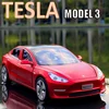 Новинка 1:32 Tesla модель 3, модель автомобиля из сплава, литой и игрушечный автомобиль, игрушечные автомобили, бесплатная доставка, детские игру... ► Фото 1/6