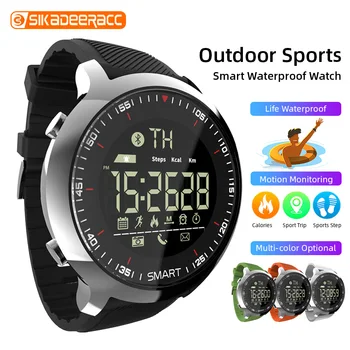 

Smart Sport Watch MK18 Bluetooth EX18 Fashion Classic Waterproof Luminous Dial Step Counting Watch Fitness Life Outdoor