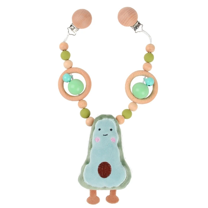 2021 New  Personalized Baby Stroller Hanging Ornament Rattle Pendant Cartoon Handmade Gift