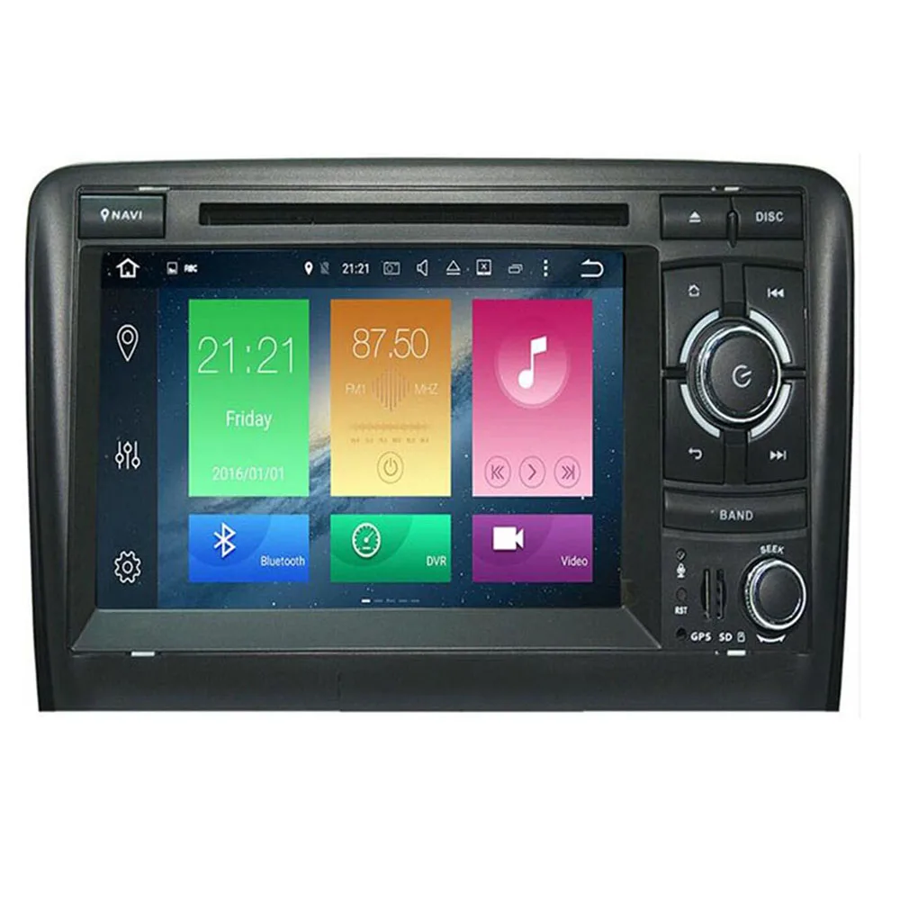 Flash Deal Android 9.0 Car DVD Player for Audi A3 S3 GPS Navigation GPS Radio WiFi 4/3G OBD Bluetooth Mirror link Steering wheel Control 4