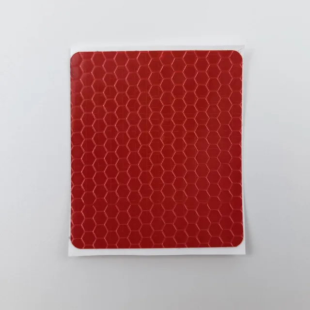 1Set Front&Rear Wheel Cover And License Reflector Sticker For XIAO*MI M365/PRO PET Electric Scooters Component Parts Accessories Red