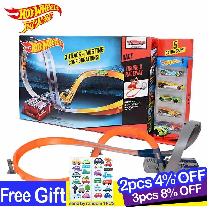 Оригинальный Хот Вилс с 3 слоями скручивания металла миниатюры мальчиков