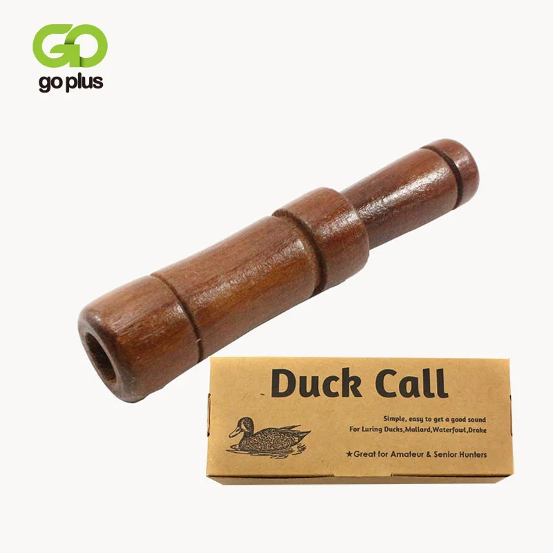 

GOPLUS Outdoor hunting whistle duck call hunting supplies imitation sound wooden wild duck pheasant attractor whistle