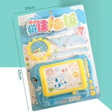 Детская доска для рисования черно-белая с рисунком магнитная доска для рисования детская обучающая Paintin