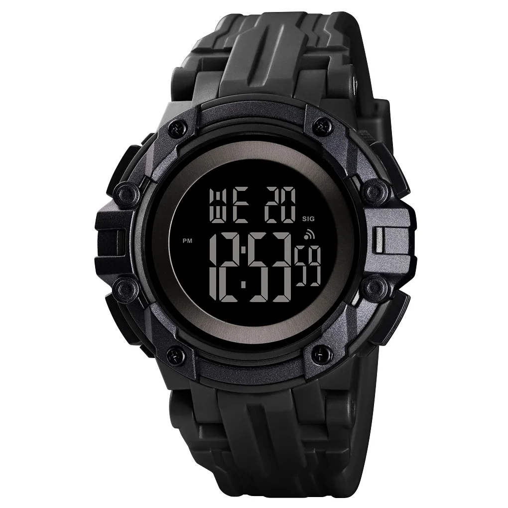 Waterproof 50M Sports Watch Cool style EL light Watches Men Military Army Mens Watch Digital Wrist Watch Stopwatch