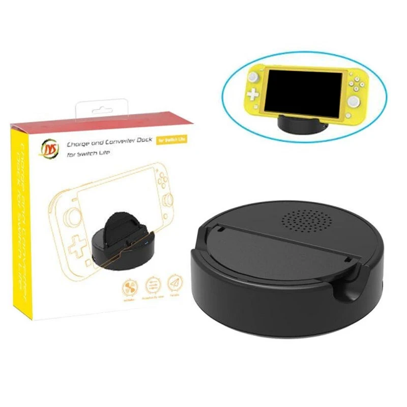 Подставка для зарядки кулер Внешний USB порт контроллера для nintendo Switch Lite Mini