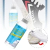100ml Shoes Cleaner Kit with Tape & Brush Shoes Whitening Kit Multifunction White Shoe Cleaning Agent for Canvas Fabric 2