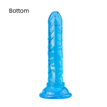 Erotic Sex Toys Juelly Dildo Realistic Penis For Women Anal Plug No Bullet Vibrator Silicone Strapon Dildo With Suction Cup 5
