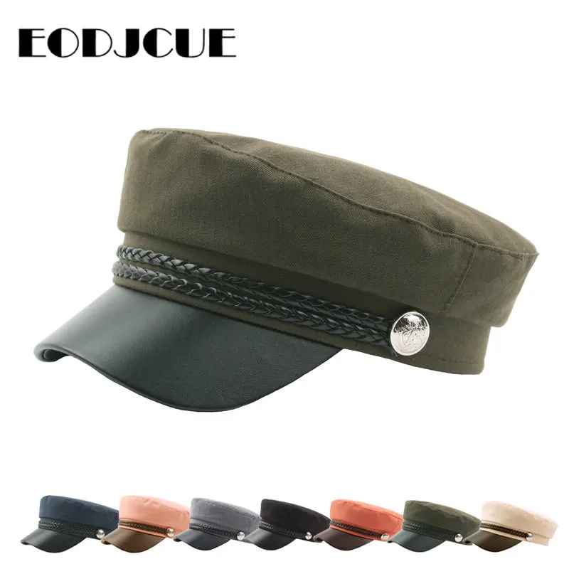 leather caps for ladies