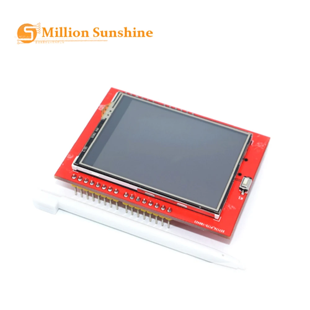 Новейшая модель 2 4 дюймов TFT ЖК дисплей сенсорный Экран щит для Arduino UNO R3 Mega2560