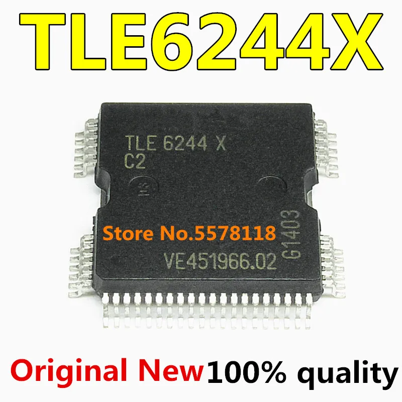 1 шт./лот 100% New TLE6244X C2 TLE6244X-C2 HQFP64 чипсет | Электронные компоненты и принадлежности