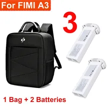 FIMI A3 сумка для дрона с аккумулятором для FIMI A3 Spair запчасти FIMI аксессуары для дрона 11,1 В 2000 мАч 3 S перезаряжаемая Lipo батарея