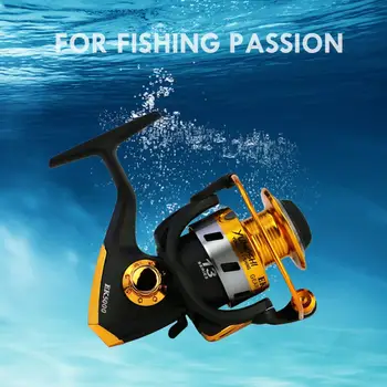 

Fishing Reel Spinning EK1000-7000 Series 13BB Gear Ratio 5.1:1 Metal Coil Rock Carp Baitcasting Fishing Reels Tackle