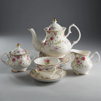 

Set tea Beatrix Fleur de Liz МР017Р/15 on the 6 персон, 15 pieces