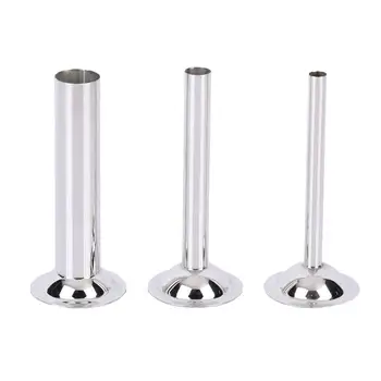 

3pcs Sausage Stuffer Tubes Set Stainless Steel Meat Filler Food Grinder Sausage Filling Tools